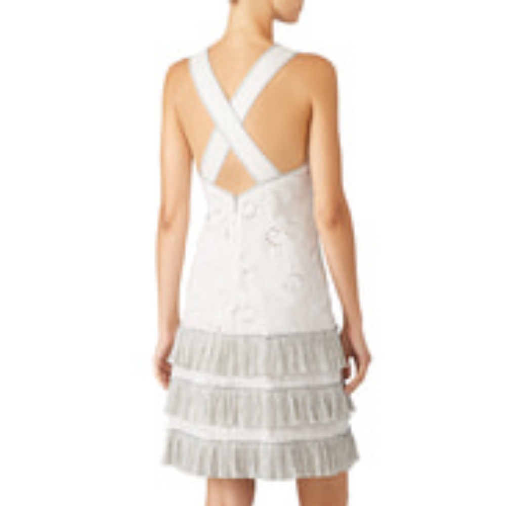 Rebecca Taylor Linen Eyelet Dress NWT